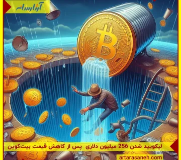fall in the price of Bitcoin led to the liquidation